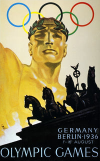 1936 Berlin Olympic Games Official Poster Print