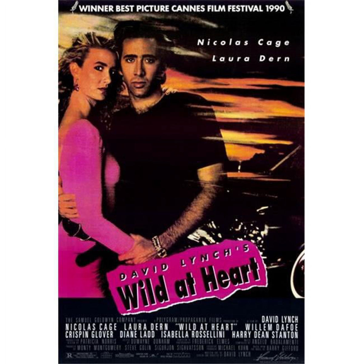 Wild at Heart Movie Poster 11x17 print featuring vibrant colors.