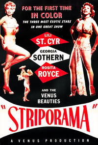 Striporama Movie Masterprint Poster Print featuring Lili St. Cyr and Georgia Sothern