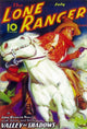 The Lone Ranger Movie Poster in pulp art style, 11x17 inches.