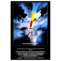 Superman: The Movie Poster Print showcasing iconic film artwork.