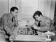 Abbott & Costello Playing Chess Photo Print