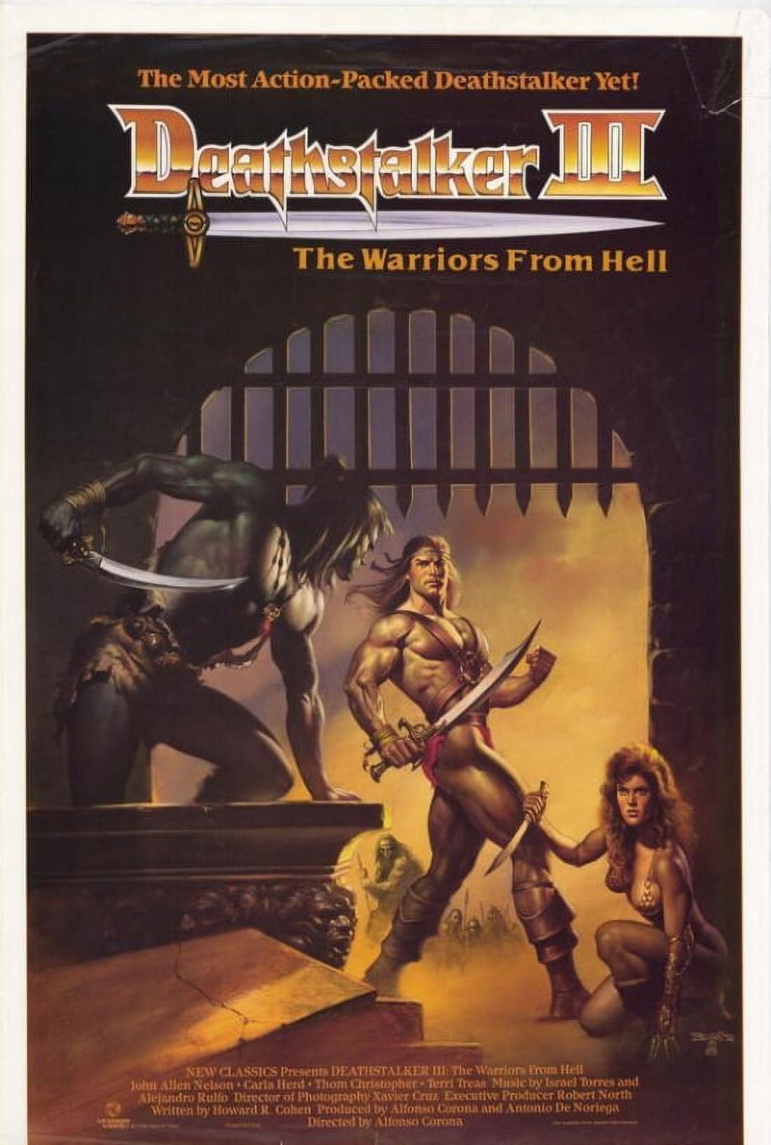 Deathstalker 3 Movie Poster Print - 27 x 40 inches