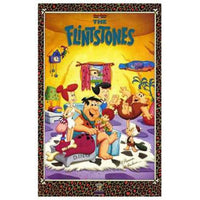 The Flintstones Movie Poster (11x17) featuring classic TV characters