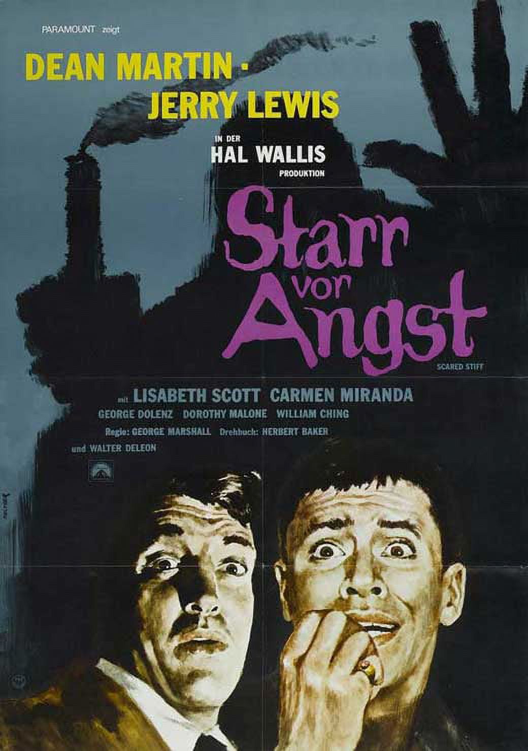 Scared Stiff Movie Poster 11x17 Print