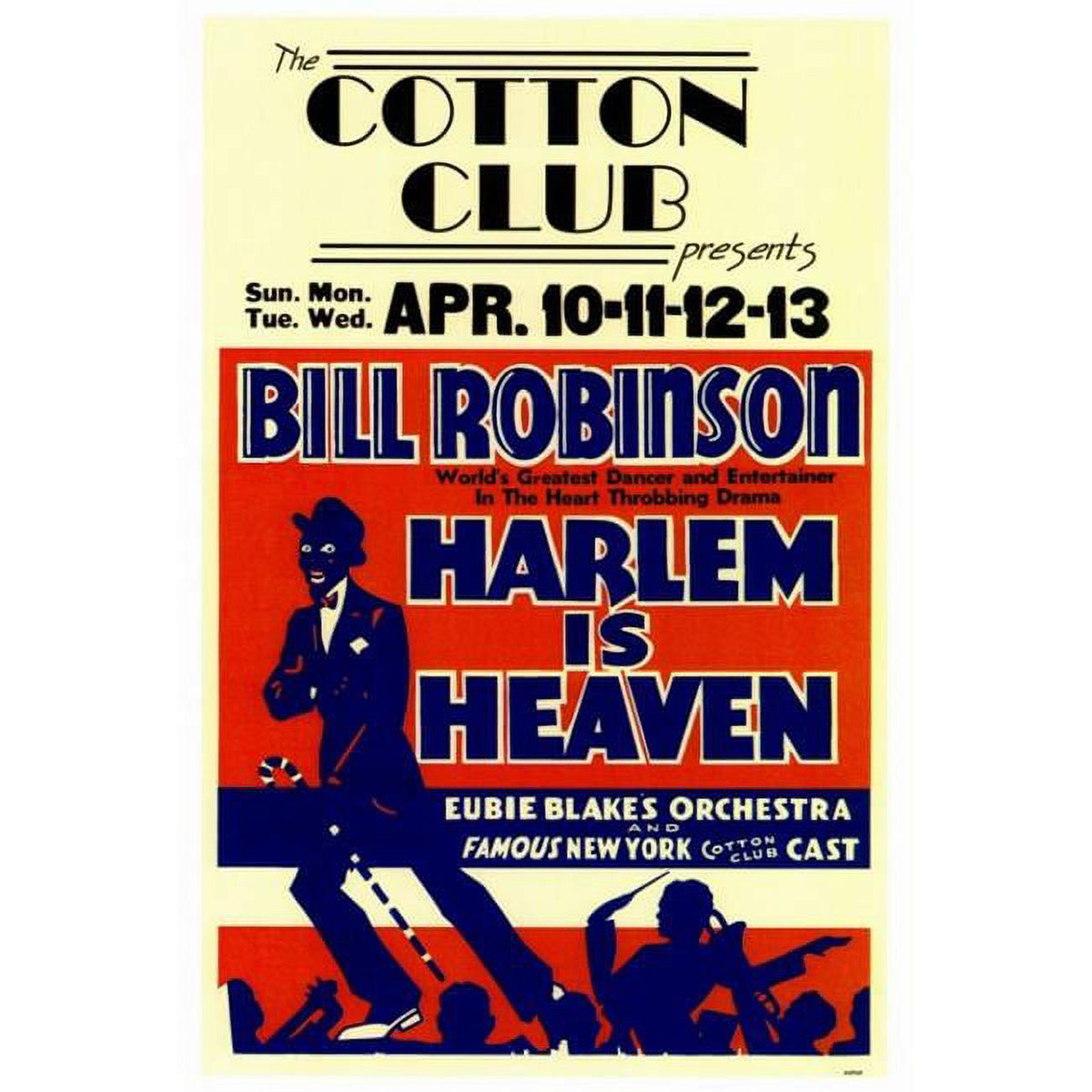 Harlem is Heaven Movie Poster Print 27x40 showcasing vibrant colors and cultural significance.