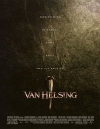 Van Helsing Movie Poster 11x17 print featuring thrilling action.