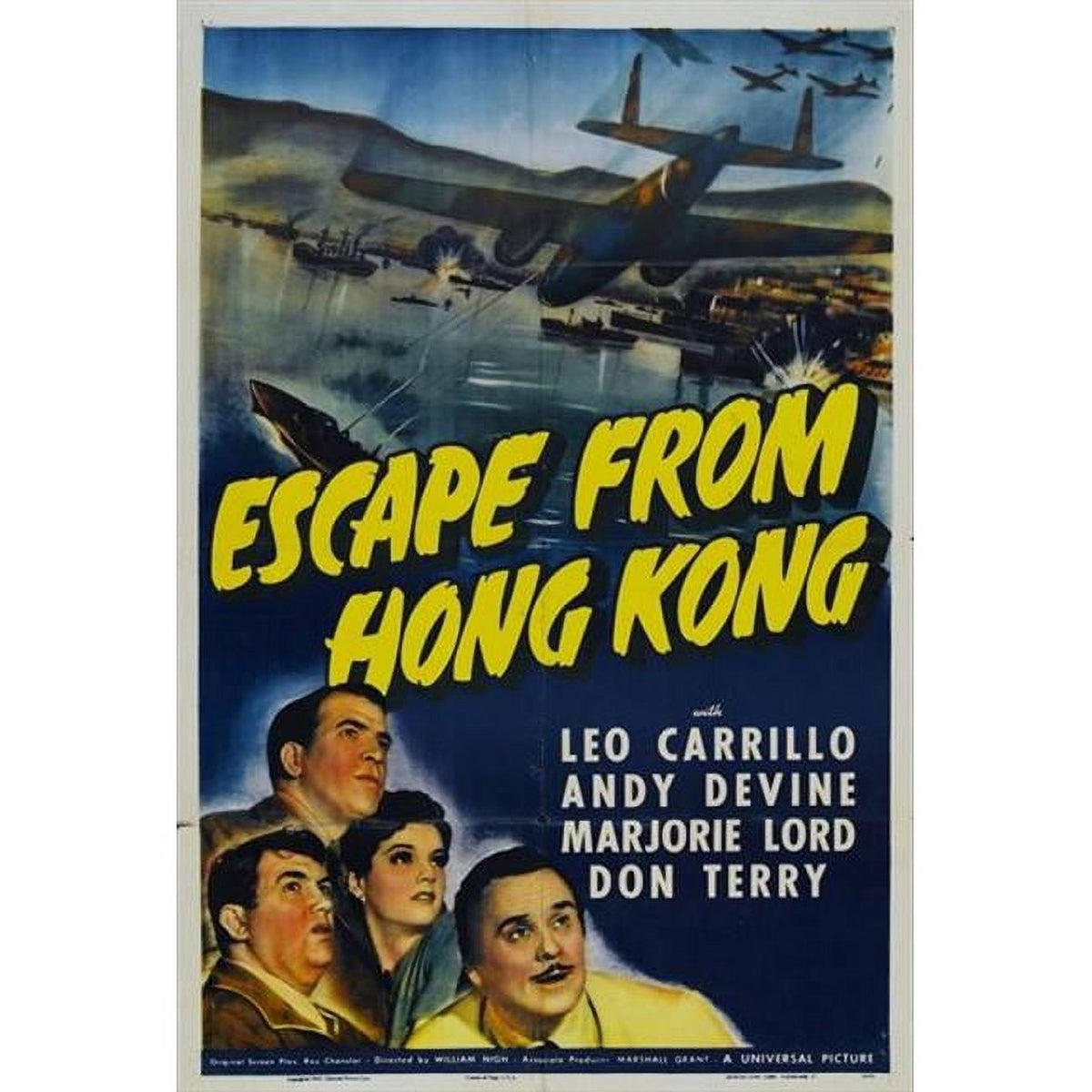 Escape from Hong Kong Movie Poster 11x17 print