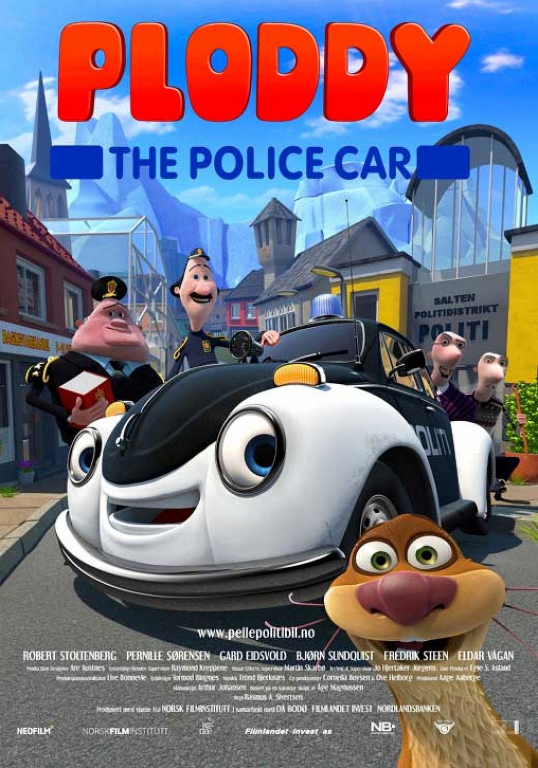 Ploddy the Police Car Makes a Splash Movie Poster - 11x17
