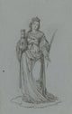 Saint Barbara Poster Print Artwork by Ferdinand Fellner in various sizes.