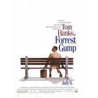 Forrest Gump Movie Poster Print featuring iconic imagery from the film.