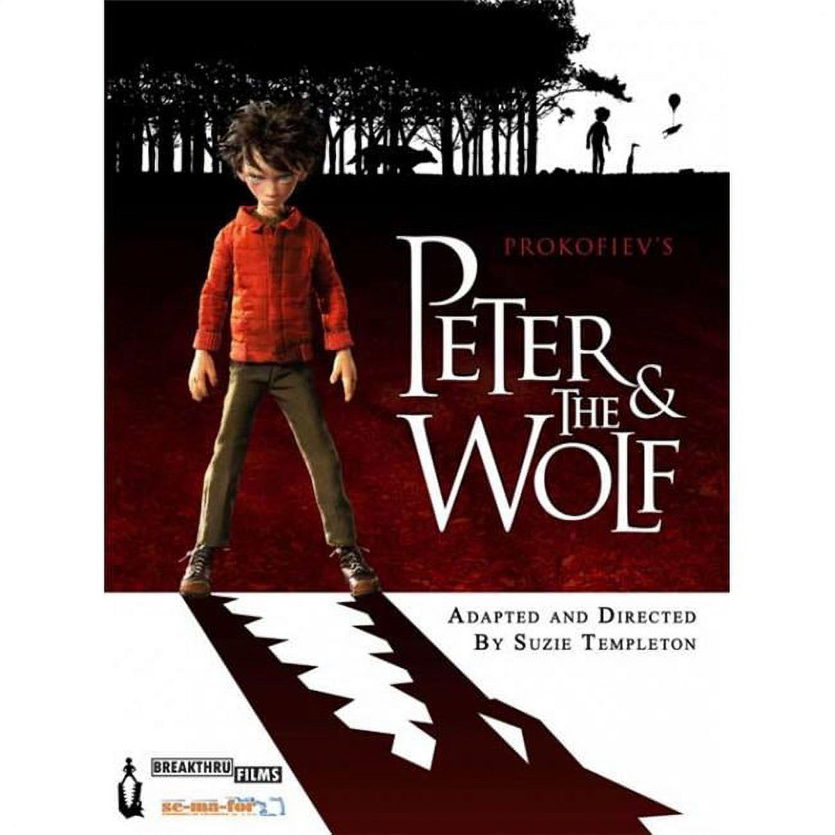 Peter & the Wolf movie poster print featuring whimsical artwork.