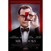 Mr. Brooks Movie Poster Print - 27x40 art print showcasing thrilling film visuals.