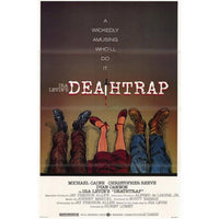 Deathtrap movie poster 11x17 inch print showcasing cinematic suspense.