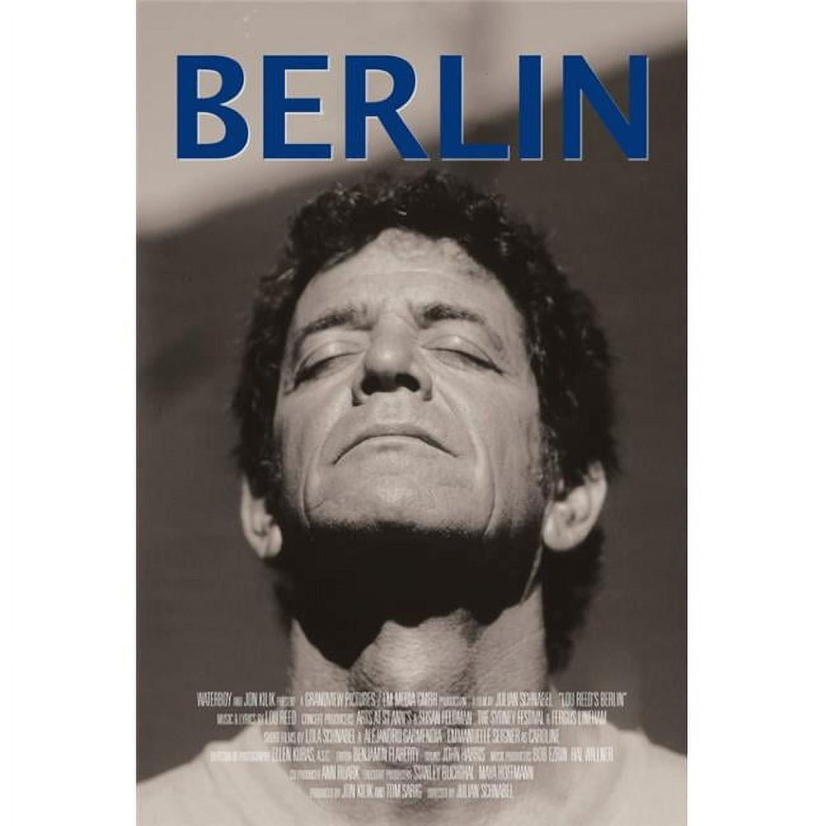 Lou Reed's Berlin Movie Poster Print - 27x40, vibrant music artwork