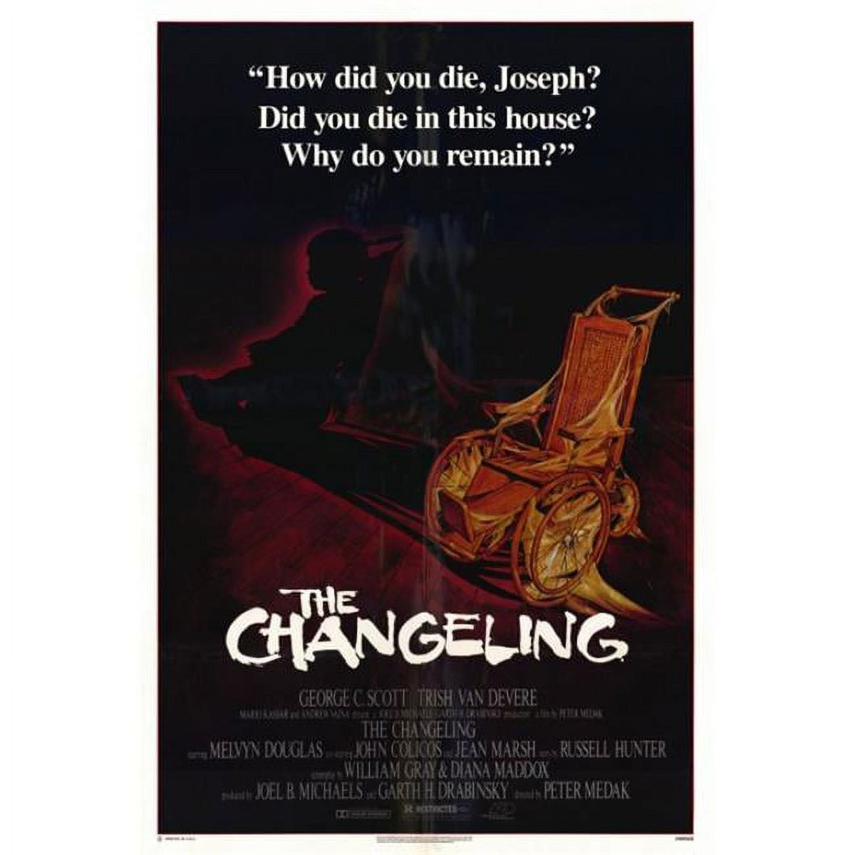 The Changeling movie poster print in 27x40 size.