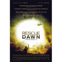 Rescue Dawn Movie Poster 11x17 print featuring cinematic imagery.