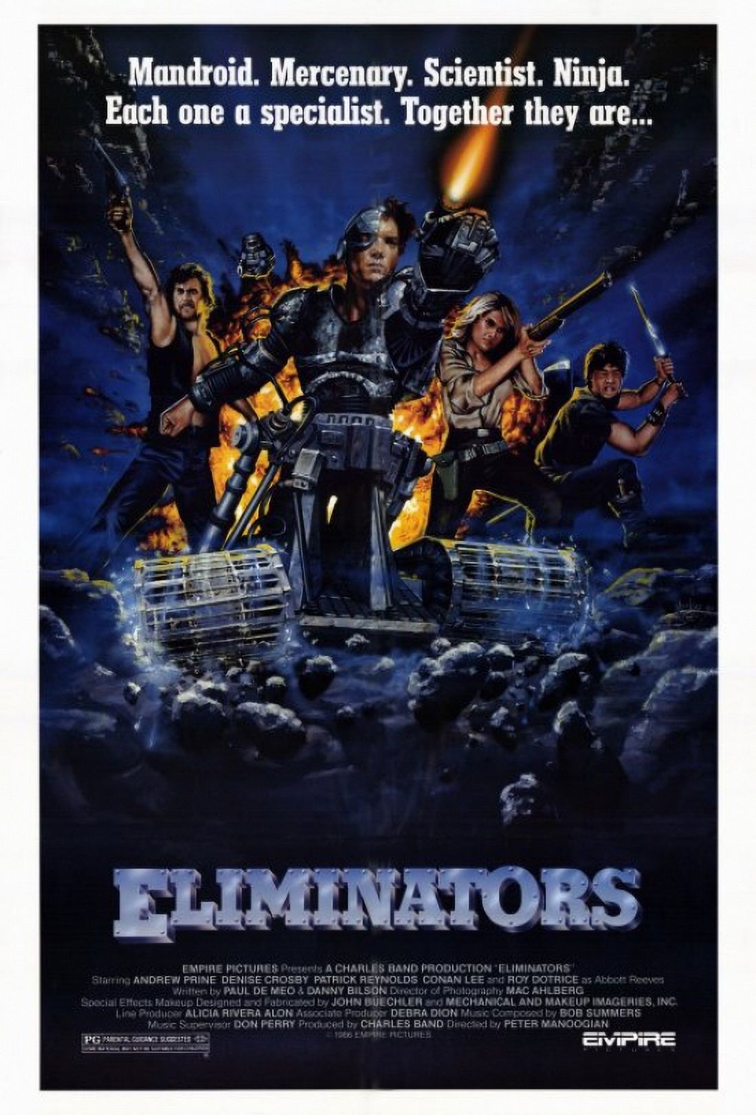 The Eliminators movie poster print - 11x17 inches