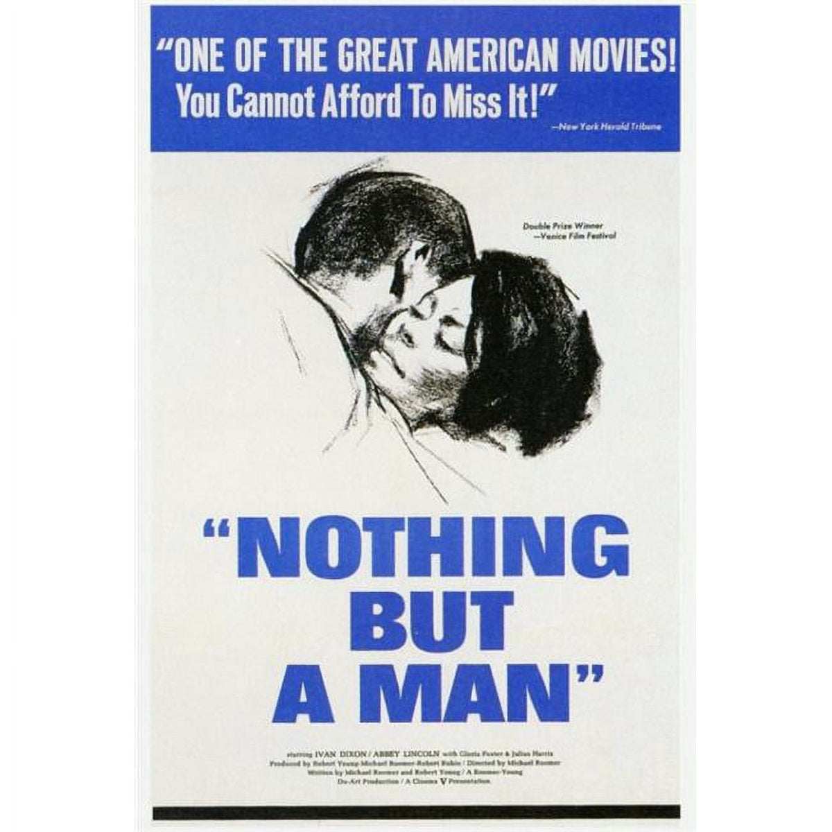 Nothing But a Man Movie Poster Print 27x40