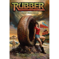 Rubber Movie Poster Print in 27x40 size, perfect for movie enthusiasts.