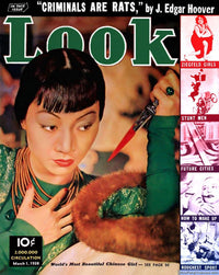 Anna May Wong Look Magazine photo print showcasing her iconic beauty.