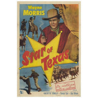 Star of Texas Movie Poster Print in 27x40 size