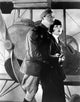 Wings movie poster featuring Clara Bow and Charles Buddy Rogers from 1927