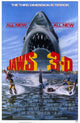 Jaws 3 movie poster 11x17 print showcasing classic shark thriller.