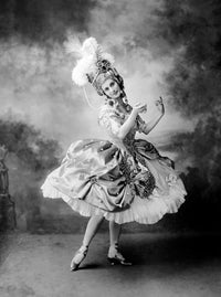 Anna Pavlova in The Sleeping Beauty Portrait poster print