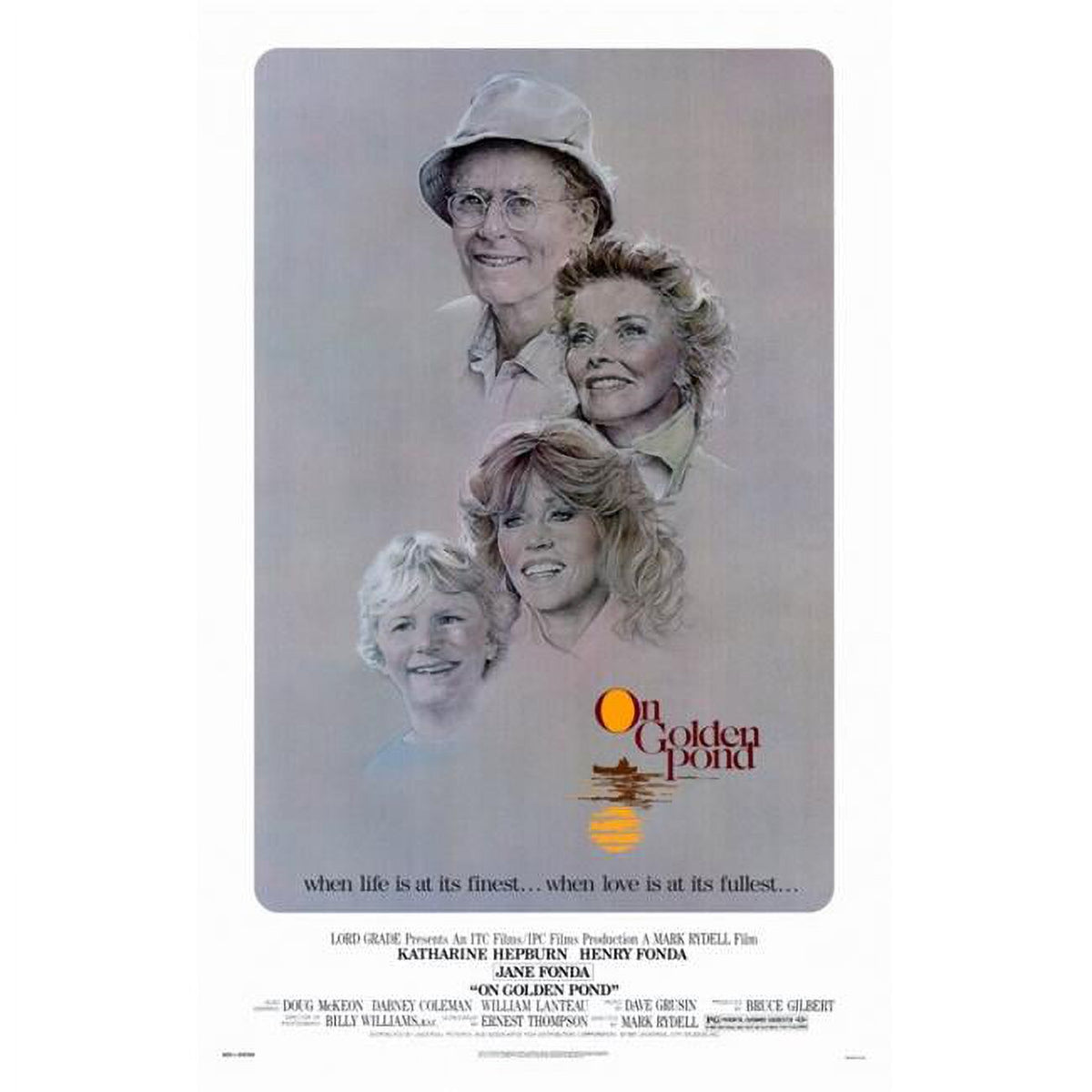 On Golden Pond Movie Poster 11x17 Print