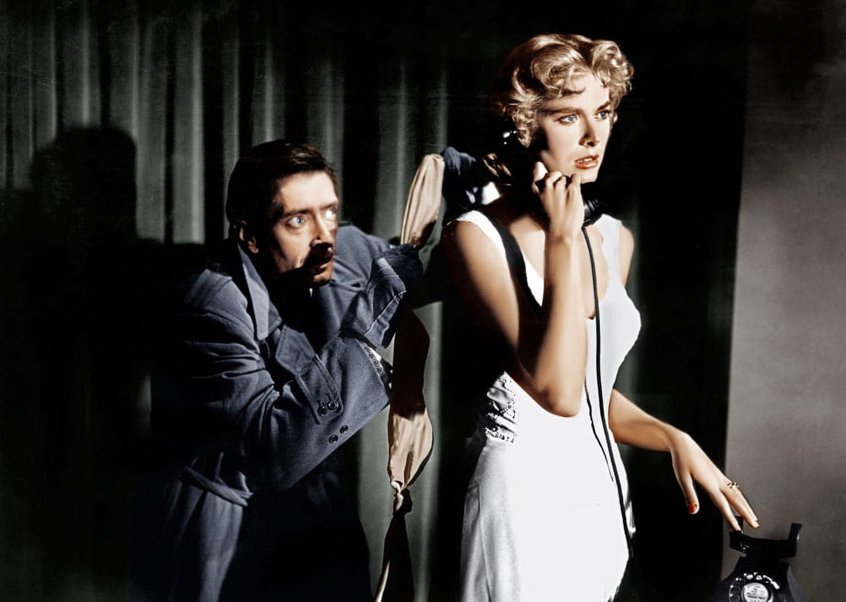 Dial M For Murder 1954 photo print featuring Grace Kelly and Anthony Dawson.