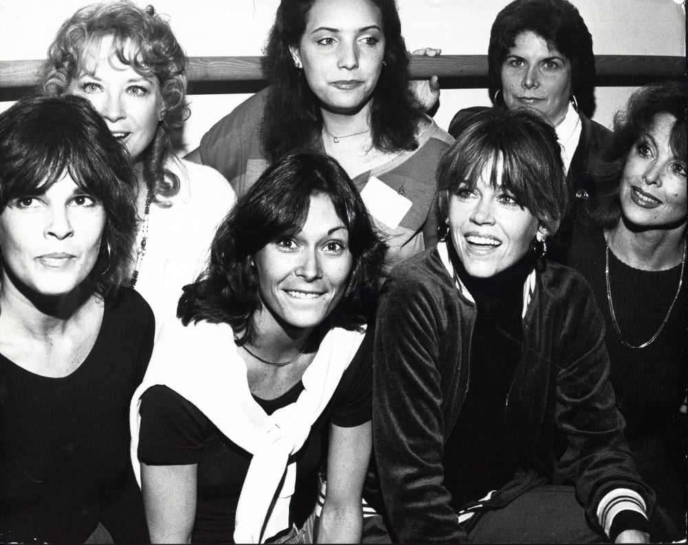 Iconic photo print of Kate Jackson, Ali MacGraw, and Jane Fonda.