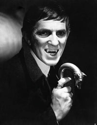 Dark Shadows vampire cast member photo print, iconic TV art.