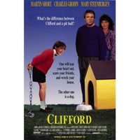 Clifford Movie Poster 11x17 print featuring the beloved giant red dog.