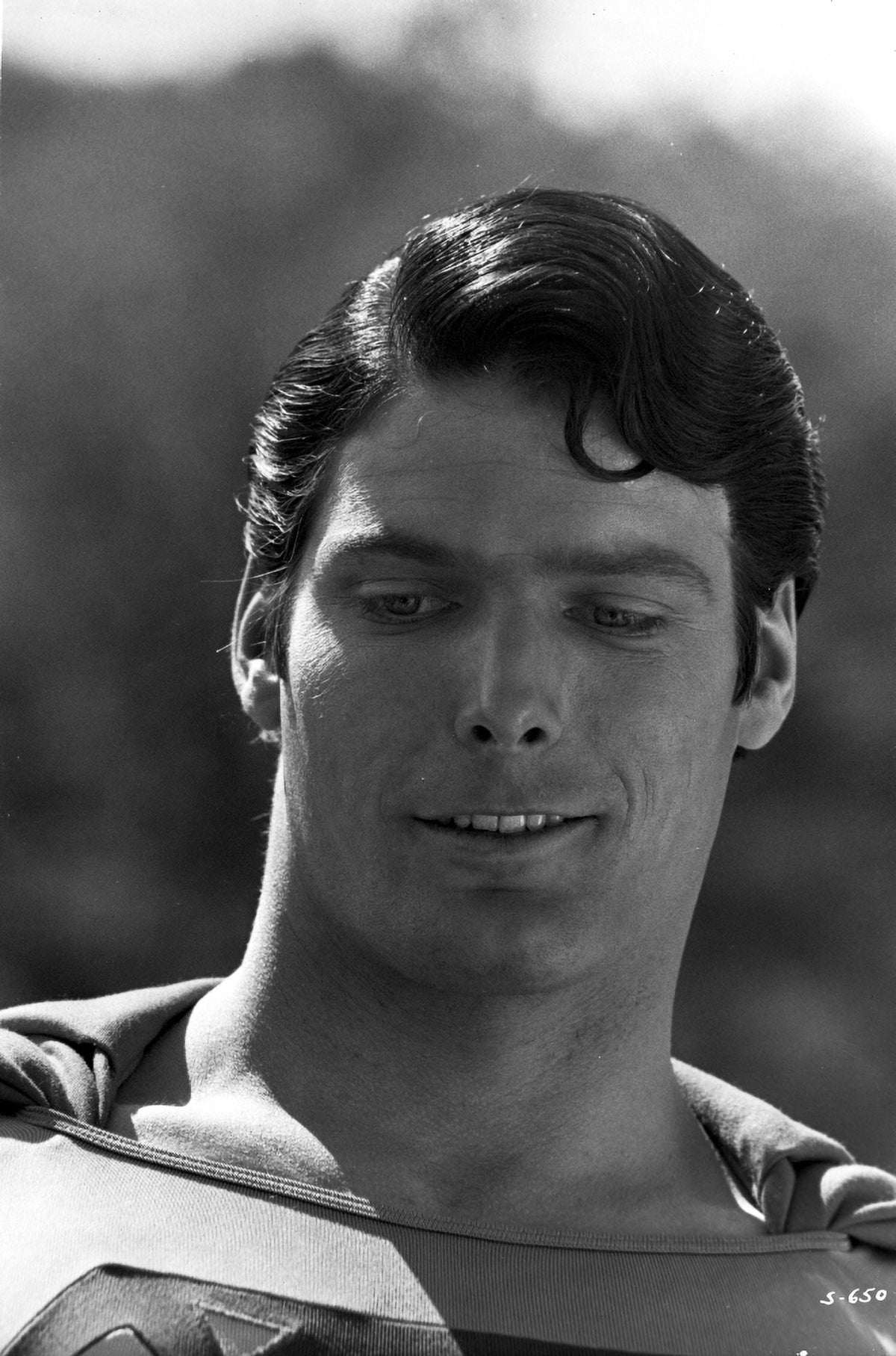 Christopher Reeve as Superman Photo Print
