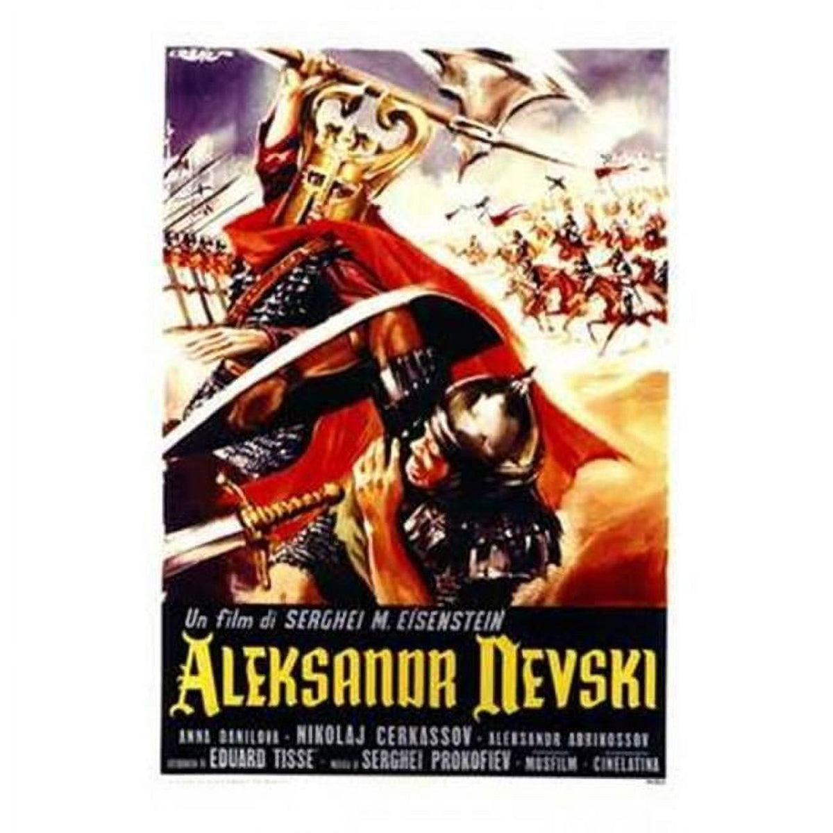 Alexander Nevsky Movie Poster 11x17 Print