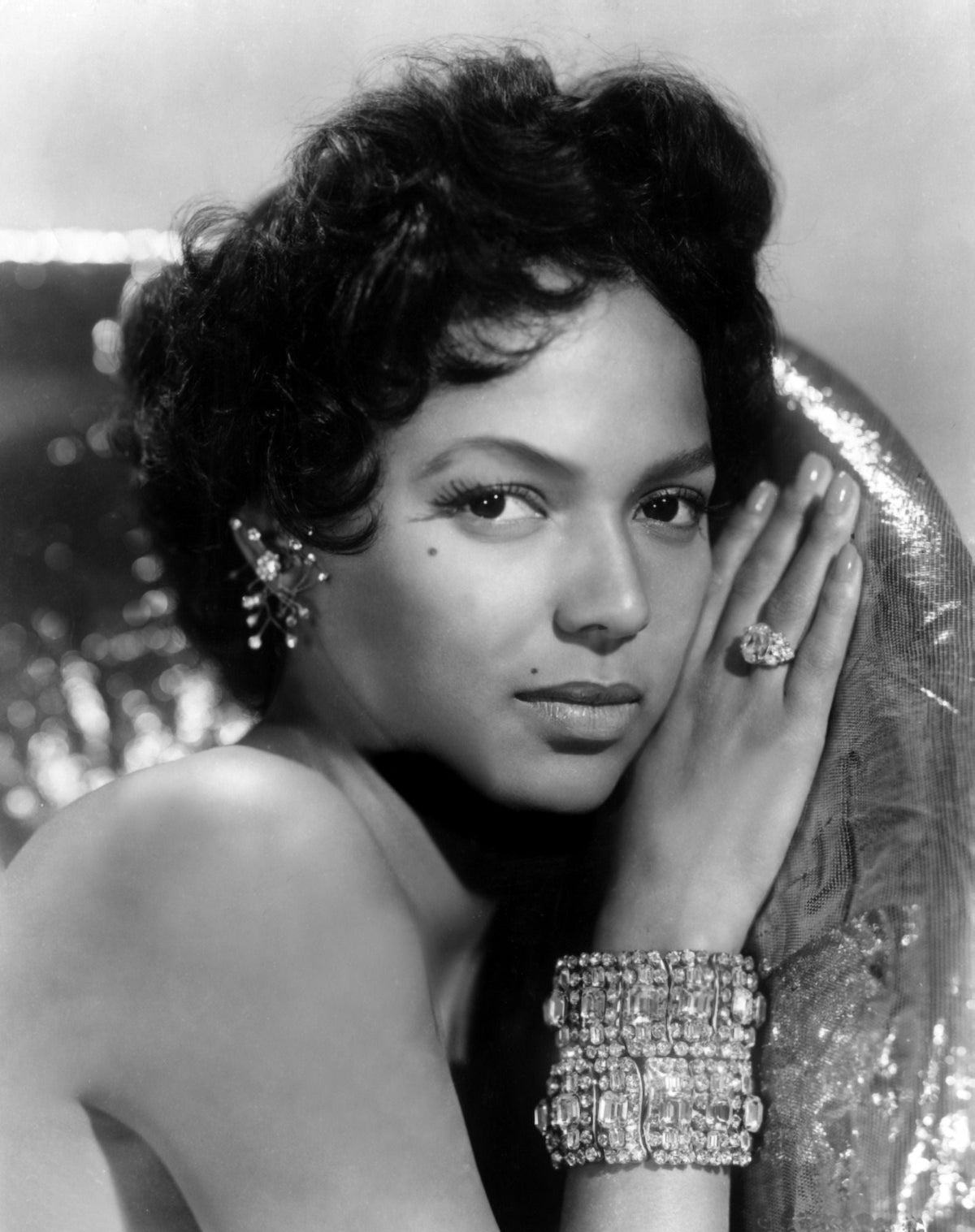 Dorothy Dandridge vintage photo print from 1959, 8x10 size.