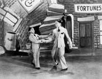 Publicity still photo print of the Nicholas Brothers showcasing their iconic dance performances.