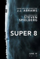 Super 8 Movie Poster print, 11x17 size, vibrant colors.