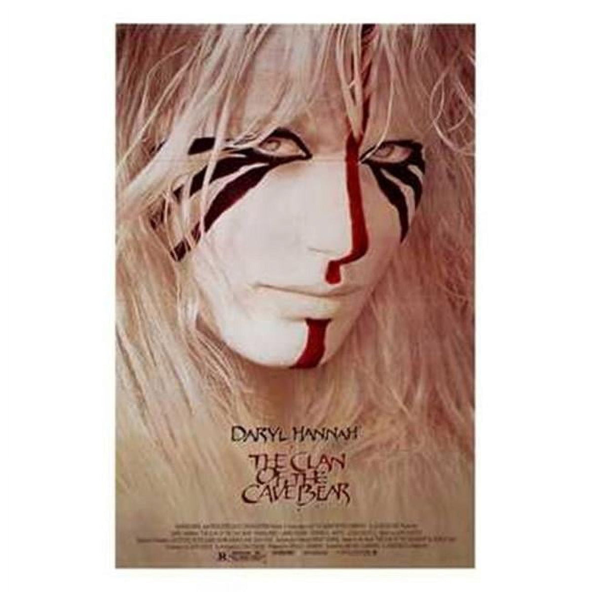 The Clan of the Cave Bear movie poster 11x17 showcasing prehistoric adventure.