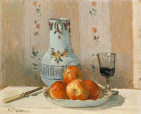 Still Life with Apples and Pitcher Fine Art Print