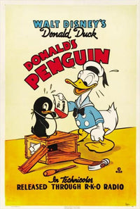 Donald's Penguin Movie Poster 11x17 print