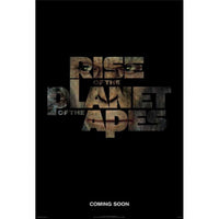 Rise of the Planet of the Apes movie poster print 27x40