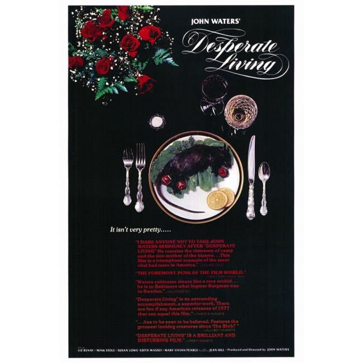 Desperate Living Movie Poster Print - 27x40 inch vibrant art.