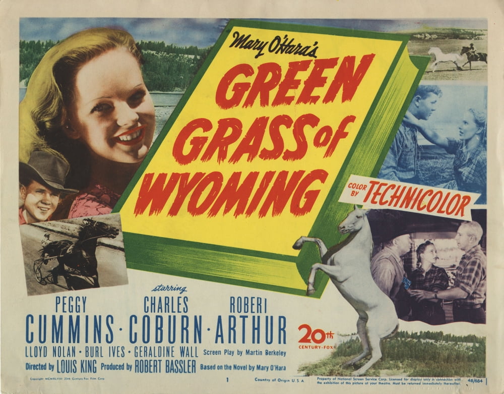 Green Grass of Wyoming Poster Print - Nature Landscape