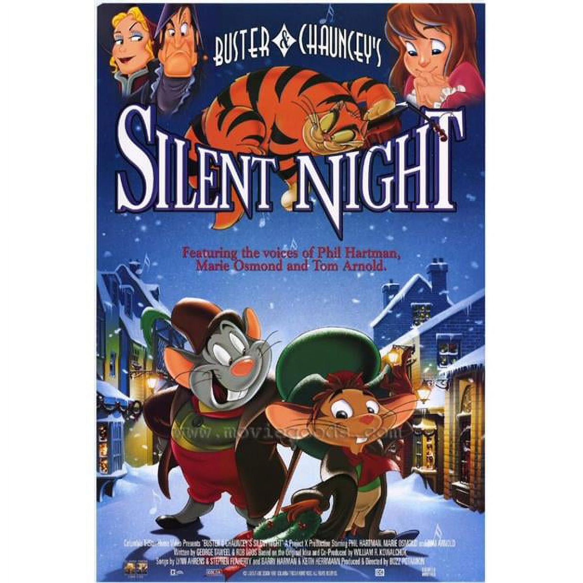 Buster & Chauncey's Silent Night Movie Poster Print 27 x 40