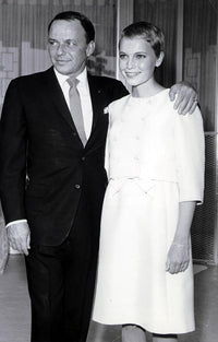 Frank Sinatra and Mia Farrow wedding photo print