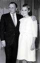 Frank Sinatra and Mia Farrow wedding photo print