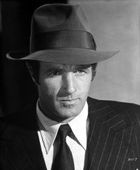 James Caan wearing a fedora photo print in classic style.