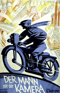 The Man with the Movie Camera 1929 film poster print